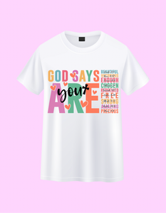 LUSH CUSTOM SHIRTS “GOD SAID YOU ARE”