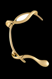 LUSH 18K GOLD PLATED Branches Ear Cuff Clip