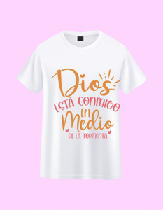 LUSH CUSTOM SHIRTS “DIOS ESTA CONMIGO”