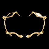 LUSH 18K GOLD PLATED Branches Ear Cuff Clip